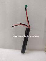 Batterie Queenbattery 7.2V-8.4V 3200mAh-3500mAh 18650 2S 1P LiMn2O4 NCM Anode NCR18650BD/GA MJ1 pour lampe frontale LED rechargeable KC/CE