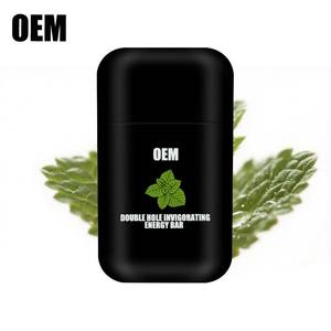 OEM Double Hole Aromatherapy Mint <strong>Nasal</strong> <strong>Inhaler</strong> Essential Oil Nose <strong>Nasal</strong> <strong>Inhalers</strong> for Nose Congestion and <strong>Nasal</strong> Refresh - Product Image 1