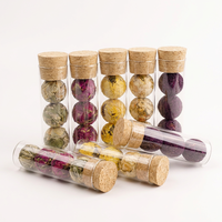 Lot de 3 Bouteilles de Thé Fleurissant en Gros, OEM Marque Privée, Thé Dragon Perle Fleurissant Noué à la Main, Coffret Cadeau Santé Yunnan Dali
