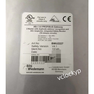 Gateway PROFINET ASi-3 BIHL + WIEDEMANN BWU2227 BWU 2227 Usado - Product Image 4