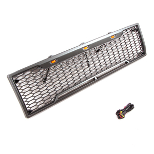 Parrilla de Malla Negra con Luces LED para Parachoques Delantero de Conversión Estilo Raptor para Ford <span class=keywords><strong>BRONCO</strong></span> F150 1980-<span class=keywords><strong>1986</strong></span> - Product Image 6