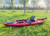 Real Young 10 ft Dace pro personne seule pour le surf bateau de pêche voyage en plastique Roto casting bateau bateau à aubes kayak