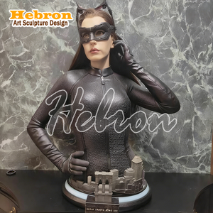 Sculpture en résine DC Super Heroes grandeur nature, <span class=keywords><strong>Batman</strong></span>, Selina Kyle, Catwoman, statue à vendre, décorations artisanales en résine - Product Image 1