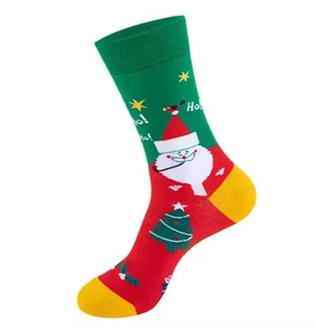 Christmas <b>Gifts</b> Snowman Cartoon Winter Cotton Socks - Product Image 6