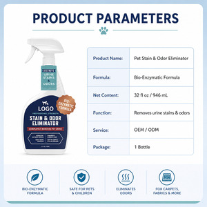 <span class=keywords><strong>Nettoyant</strong></span> Désodorisant en Gros pour Animaux de Compagnie avec Enzymes pour l'Élimination des Odeurs d'<span class=keywords><strong>Urine</strong></span> de <span class=keywords><strong>Chat</strong></span> et de Chien Formule Naturelle Sûre NOUVEAU 2026 - Product Image 4