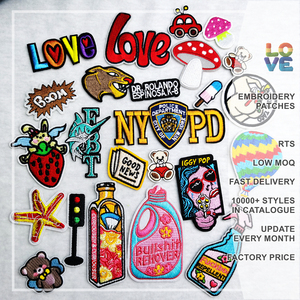 In-stock <span class=keywords><strong>Hook</strong></span> & <span class=keywords><strong>Loop</strong></span> Hoodie bordir Patch kustom Anime lucu Iron on bordir Patch untuk Kasual Fashion pakaian topi - Product Image 1