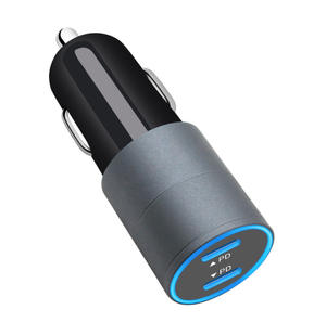 Sıcak satış 60W <span class=keywords><strong>2</strong></span> tip c Port PD 3.0 tip-c hızlı araba şarjı şarj için araba mobil telefon şarj aleti - Product Image 6