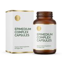 Capsule de complexe d'Epimedium OEM, complément alimentaire pour la santé masculine, soutient l'endurance, l'énergie et la concentration mentale, contient du Maca et du Ginseng purs