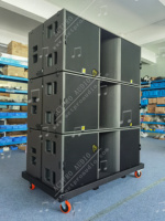 Sistem Line Array Woofer Dual 18 Inch Profesional KS28 Pasif Bertenaga ACTPRO AUDIO Speaker Sound Active Amplifier Module
