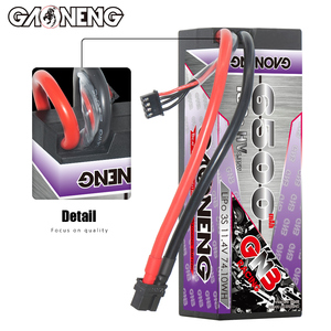 แบตเตอรี่ LiPo GNB GAONENG 6500MAH 3S HV 11.4V 130C XT60 พร้อมสายเคเบิลและกล่องแข็ง สำหรับรถแข่ง RC ขนาด 1/8 1/10 เรือ RC และงานอดิเรก RC - Product Image 4