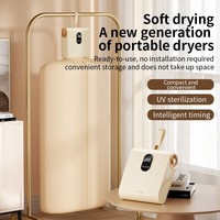 Sèche-linge portable anti-acariens pour garder les vêtements propres, vous libère des vêtements humides, outil pratique pour l'entretien des vêtements