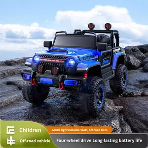 <span class=keywords><strong>Voiture</strong></span> électrique tout-terrain à quatre roues pour enfants avec télécommande en plastique ABS pour adultes de 5 à 7 ans - Product Image 3
