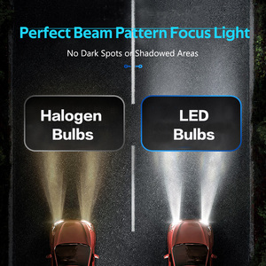 80W Super Heldere H4 Led Koplamp 8000lm S2 Led Koplamp H7 Auto Verlichting Auto Led H7 Lamp