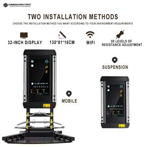 Miroir d'entraînement avec poids câbles à la <span class=keywords><strong>maison</strong></span> le à vendre écran tactile Gym Proform Vue Interactive Wall Resistance Workout Mirror - Product Image 2