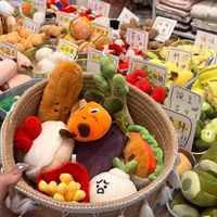 Britse Jellycat-stijl pluche poppenhanger Jc gesimuleerd voedsel fruit groente hangende ornament speelgoed PP katoenen vulling unisex leeftijden