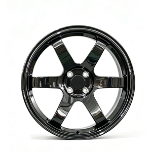 Jantes en alliage forgées monobloc personnalisées, couleur noire, 5 branches, pour Rays Te37 VW Golf Toyota <span class=keywords><strong>Aygo</strong></span> Skoda Octavia - Product Image 3