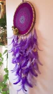 Best Design Colorful 2026 Dreamcatcher Wall Hanging Handmade Purple and Lilac Wall <b>Decor</b> and Home <b>Decor</b> Bohemian <b>Decor</b> Best - Product Image 3