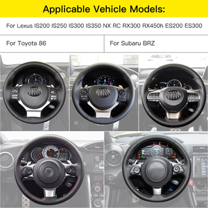 แป้นเปลี่ยนเกียร์คาร์บอนไฟเบอร์แม่เหล็ก TDD สำหรับ Lexus Toyota 86 Lexus IS Subaru BRZ - Product Image 6