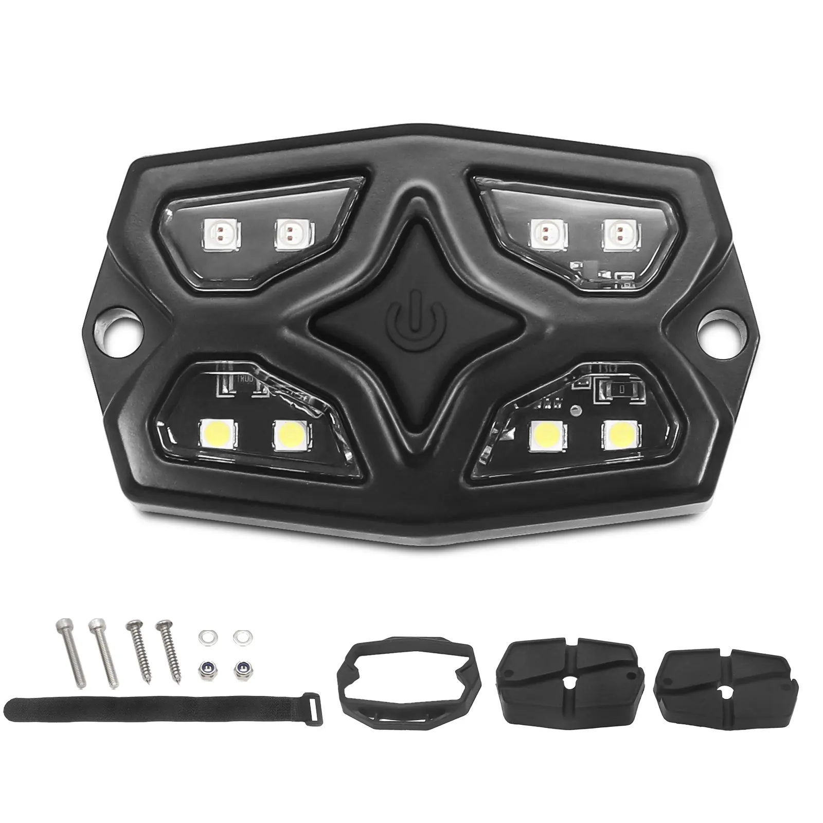 Cạnh DDL-WG UTV Golf Cart Dome, bản đồ, nội thất ánh sáng phổ 12-30V dẫn ánh sáng với cuộn Bar Mount