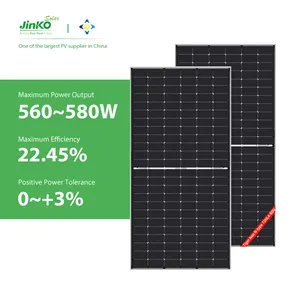 Jinko Tiger Neo N-Type Dual Glass Pannello Fotovoltaico 560w 565w 570 Watt 575w 580w Pannello fotofacciale bifacciale di alta qualità