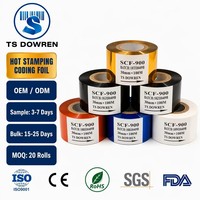 Mesin Pengkodean Pita Foil Cetak Sublimasi Anti Noda untuk Pencetakan Tanggal dan Batch Permanen, Kompatibel dengan Printer Label HP