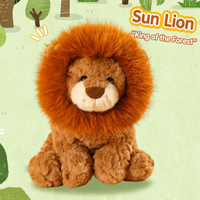 Peluche Lion Personnalisée OEM ODM avec Crinière Douce et Moelleuse - Jouet Anti-Stress Cadeau pour Enfants
