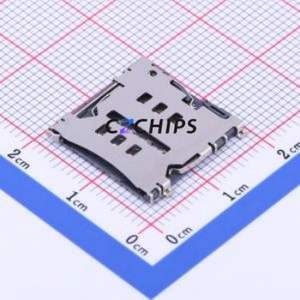 SNO-1370 SIM Card Connector SMD Connector Card Tray Type Nano SIM Card Card Holder 1.5mm - Product Image 1