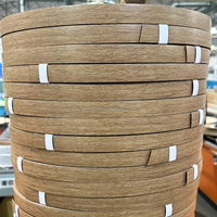 Tiras de Color de grano de madera de PVC flexible, rollos de melamina ABS acrílico para puertas de armarios de cocina y accesorios para muebles