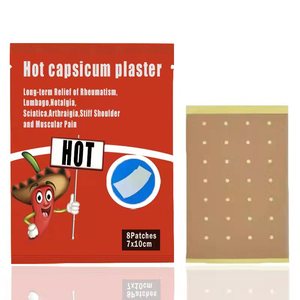 Meilleure vente de Patch de piment chaud plâtre analgésique Capsicum pour le soulagement de la douleur - Product Image 1