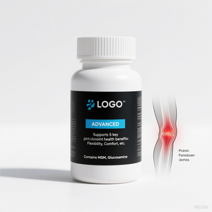 Comprimés de soins articulaires Glucosamine Chondroïtine MSM Comprimés Supplément de soutien articulaire Comprimés de glucosamine pour la santé des os - Product Image 1