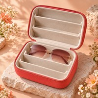 Étui à lunettes de soleil personnalisé en EVA, étui rigide compact avec fermeture éclair, protection pour lunettes de soleil à grande monture, lunettes de vue, taille personnalisée