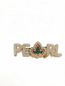 Support <strong>AKA</strong> Pearl <strong>Pin</strong> Gold Finish <strong>Brooch</strong> 2x2 inches Legacy 50 Golden Rhinestone <strong>Pin</strong> Skee Wee Pretty Pearl <strong>Brooch</strong> Lapel <strong>Pin</strong> - Product Image 1