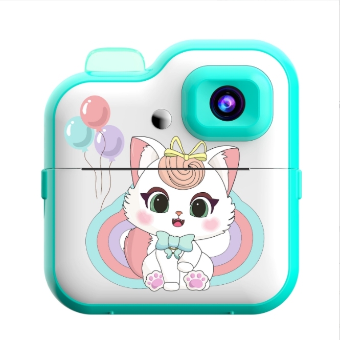 Impresora de cámara instantánea Q6 Rainbow-azul