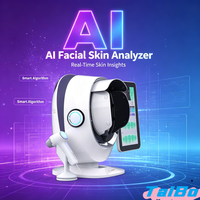 Dernière machine d'analyse cutanée 3D IA 2026 pour diagnostic facial, test d'hydratation et analyse, écologique, pour usage domestique et en medspa, multi-prises