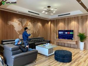 Revêtement de sol SPC Vietnam 100% PVC vierge Revêtement de sol en vinyle SPC 9x60 - Product Image 5