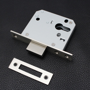 Khóa cửa trượt phụ kiện bền thép không gỉ 304 lớp 55 mm lưỡi duy nhất cơ thể khóa - Product Image 6