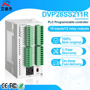 Módulo PLC DVP28SS211R Nuevo y Original, Controlador Lógico Programable Serie DVP-SS2, DVP28SS211T, 16 Entradas, 12 Salidas, CPU Host - Product Image 1