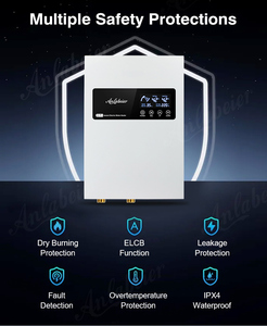 Calentador de Agua Eléctrico Instantáneo de Alta Potencia de 18kW 380V, Autoajustable, con Control Táctil LED para Toda la Casa - Product Image 2