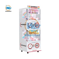 WANGERBAO Distributeur automatique de capsules Gacha à monnayeur, double étage, Premium Max, en promotion, Fabricant direct