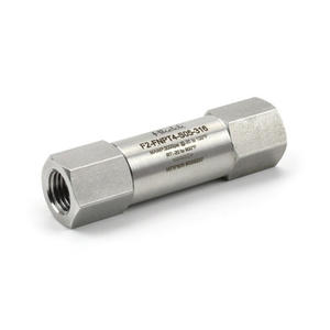 <span class=keywords><strong>Filtre</strong></span> à particules en ligne haute pression 3000 psi de type Swagelok en acier inoxydable 1/4'' 1/8'' NPT OD pour instrumentation - Product Image 2