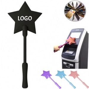 Nuevo Soporte para Tarjetas de Crédito Portátil con Logotipo Personalizado, Impreso en 3D con PLA, Varita Mágica, Varita Estrella, para Pagos Sin Contacto, Uso Diario, Compras - Product Image 1