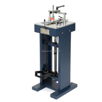 Offre Spéciale pneumatique manuellement V clou cadre épinglant Machine photo cadre photo jointure Machine