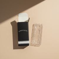 Solución de Empaque Individual para Viales, Caja de Papel para Botellas Pequeñas de 3 ml, Cajas para Viales de Suero de 10 ml con Insertos de Plástico