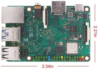 Kaya PI 4B V1.4 Rockchip RK3399 ARM korteks altı çekirdekli SBC/tek kart bilgisayar ile uyumlu resmi ahududu Pi ekran