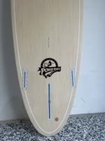 Planches de surf en bois plaqué personnalisées, revêtement époxy de qualité supérieure, EPS, canne blanche, planches de surf en bois