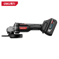 Meuleuse d'angle Deli sans balais au lithium 20V, polisseuse, ponceuse et découpeuse de qualité domestique
