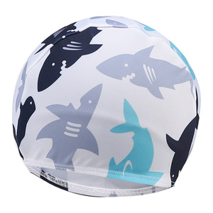 Casquettes de natation en tissu imprimé de dessins animés pour garçons et filles Casquettes rebondissantes confortables pour le <span class=keywords><strong>sport</strong></span> Imprimé numérique mignon et pour le <span class=keywords><strong>sport</strong></span> - Product Image 6