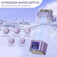 Générateur d'eau riche en hydrogène moléculaire et tasse – Meilleure vente – Ioniseur USB 9000 ppb 20W 350ml – Bouteille générateur d'eau électrique