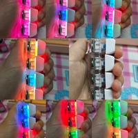Hot Selling Designer Fidget Toys to Stim Interactive Light-Up Keycap Keychain for Bags Home Key Decoration