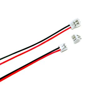 10 paires de connecteurs adaptateurs à 2 broches en cuivre 24AWG 2,5 mm, câble mâle 150 mm, connecteur femelle, isolation PVC, IP67, électronique - Product Image 3